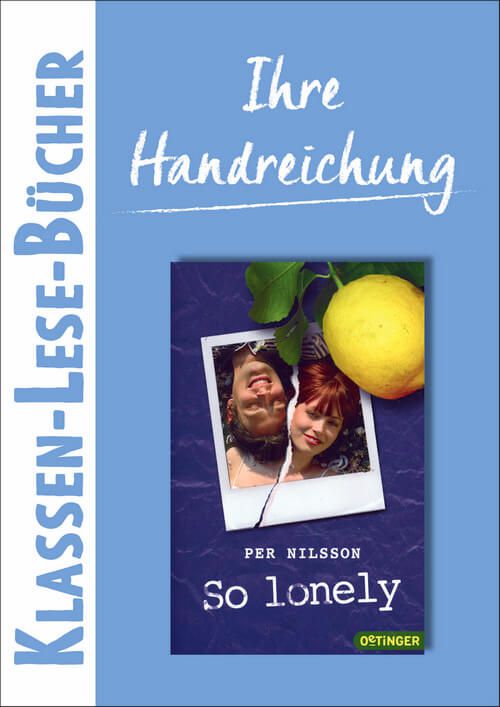 So lonely (Handreichung)