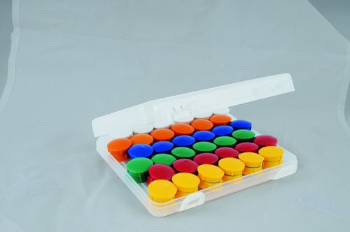 Haft-Magnet-Set in Box (72-tlg. 21mm)