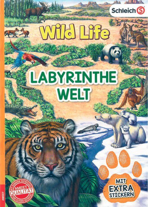 Labyrinthe-Welt - SCHLEICH® Wild Life - Mit Extra Stickern