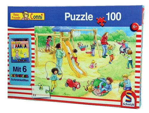 Puzzle - Meine Freundin Conni - Auf dem Spielplatz - 100 Teile