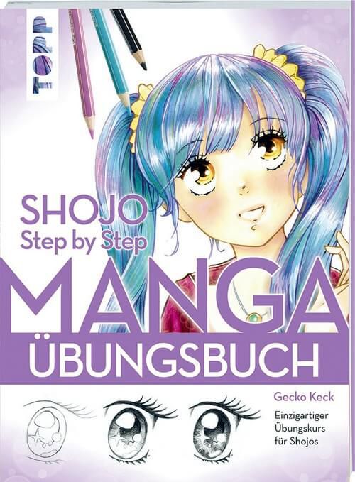 Shojo - Step by Step Manga Übungsbuch
