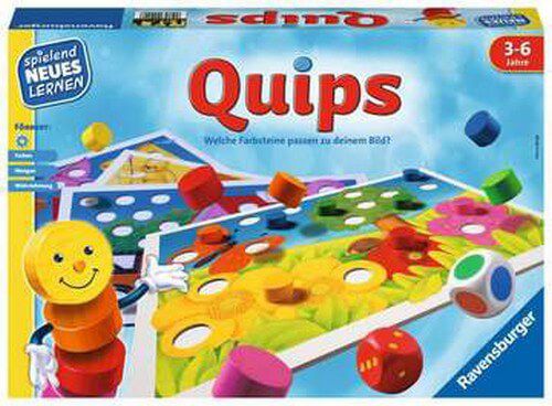 Quips - Welche Farbsteine passen zu deinem Bild? Spielend Neues Lernen