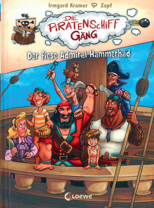 Der fiese Admiral Hammerhäd - Die Piratenschiffgäng (Bd. 1)