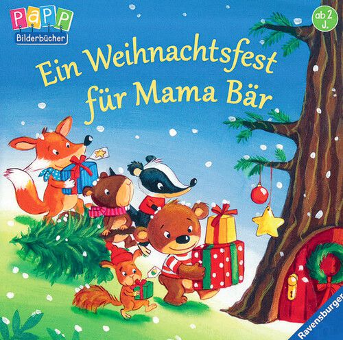 Ein Weihnachtsfest für Mama Bär - Papp Bilderbücher