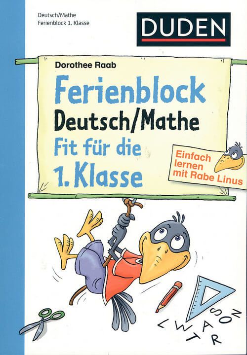 Ferienblock Deutsch/Mathe - Fit für die 1. Klasse - Duden