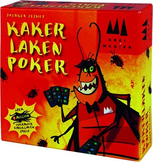 Kakerlakenpoker - Kartenspiel Drei Magier