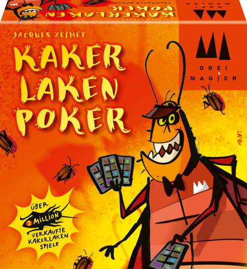 Kakerlakenpoker - Kartenspiel Drei Magier