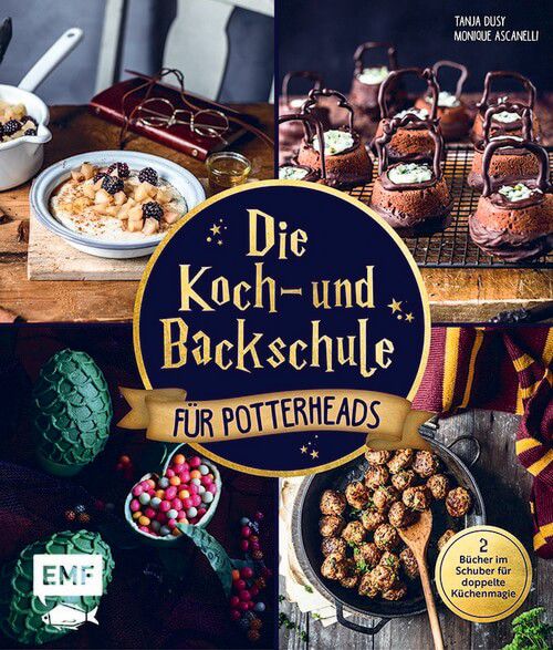 Die Koch- und Backschule für Potterheads: 2 Bücher im Schuber für doppelte Küchenmagie 
