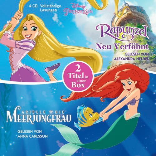CD - Arielle, die Meerjungfrau und Rapunzel - Neu verföhnt