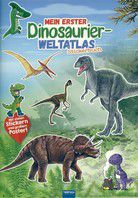 Mein erster Dinosaurier-Weltatlas - Stickerbuch