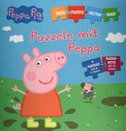 Puzzeln mit Peppa - Peppa Pig - Mein Puzzle-Ketten-Buch - 4 Puzzle mit je 6 Teilen