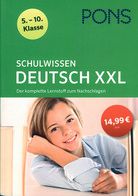 PONS - Schulwissen Deutsch XXL - Der komplette Lernstoff zum Nachschlagen