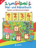 Mal- und Rätselbuch - Zahlen und Sprachvermögen - LernSpielZwerge