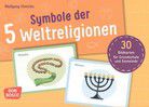 Symbole der 5 Weltreligionen - Bildkarten