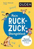 Mein Ruck-Zuck-Übungsblock - Deutsch Mathematik 2. Klasse