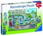 Unterwegs mit Polizeimeisterin Hannah - Ravensburger Kinderpuzzle - 2 x 24 Teile