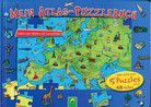 Mein Atlas Puzzlebuch - 5 Puzzles mit je 48 Teilen