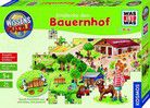 Puzzle - Entdecke den Bauernhof - Was ist was Junior - Wissens-Wimmelbild-Puzzle 56 Teile + Poster