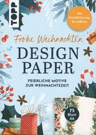 Frohe Weihnachten - Design Paper - Feierliche Motive zur Weihnachtszeit