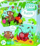 Puzzle - Die kleine Eule und ihre Freunde - 2 Puzzle (9 und 16 Teile)