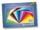 Tonpapier Mix, 25 x 35 cm, 130 g / qm, 50 Blatt sortiert in 50 Farben