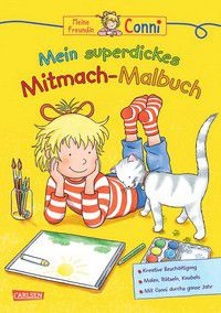 Mein superdickes Mitmach-Malbuch - Meine Freundin Conni