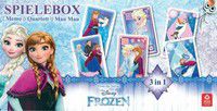 Die Eiskönigin - Spielebox - Memo, Quartett, Mau Mau