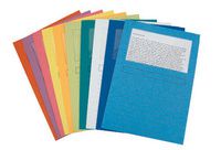 Set Dokumenten-Hüllen aus Pappe A4-Plus