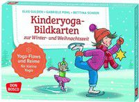 Kinderyoga-Bildkarten zur Winter- und Weihnachtszeit - Yoga-Flows und Reime für kleine Yogis